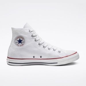 Converse high top white